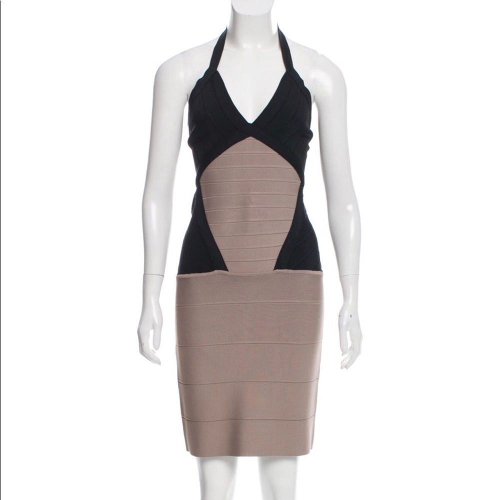 Herve Leger Bandage Cocktail Dress